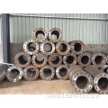 Concrete spun pile steel end plate